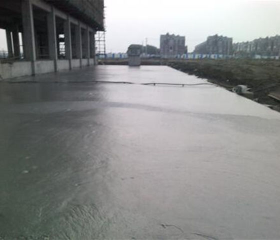 成都發泡混凝土施工客戶見證